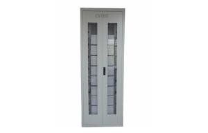China With front two transparent doors &amp; rear two metal doors high-capacity, high-density fiber distribution frame Indoor factory
