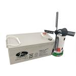 12V 200ah Deep cycle battery IEC61427 AGM Gel Battery 522*238*221mm 59.5kg