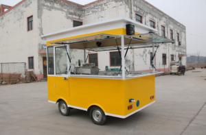 China Energy-saving Solution Electric Heater Flat Top Mobile Restaurant with LED Lights factory