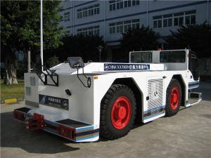 China 4 Wheels Steering 120KN 120T Tug Pushback Tractor factory