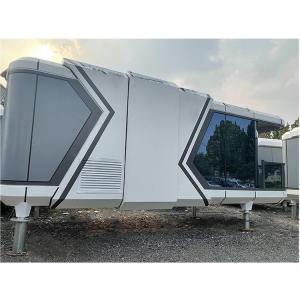 China Mobile Tiny Hotel Modern Design Space Capsule House with Sandwich Panel Steel factory