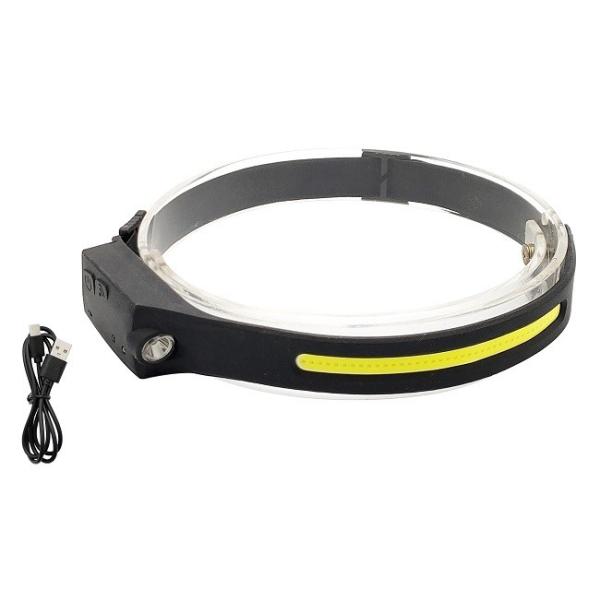 China 350lm Rechargeable COB LED Headlamp With Gesture Wave Sensor 3W Spot Illumination Camping Climbing Hiking on sale China 350lm Rechargeable COB LED Headlamp With Gesture Wave Sensor 3W Spot Illumination Camping Climbing Hiking on sale