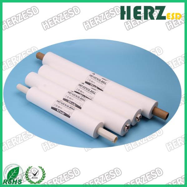 Cleanroom Plastic Core Woodpulp 56gsm Nonwoven SMT Stencil Wiper Rolls