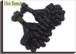 Curled 10'' - 20'' Double Drawn Human Hair / Human Hair Weave Bundles