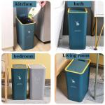 Slot Preferred Manufacturers Spot Rectangular Narrow Household Plastic Trash Can