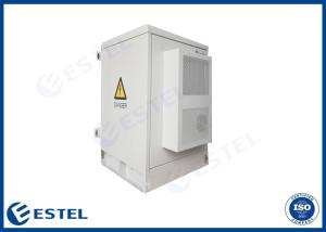 China 16U Dustproof Outdoor Telecom Enclosure Anti Theft Three Point Lock factory