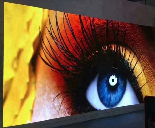 Full Color Advertising LED Display Screen , SMD LED Video Wall Wide Viewing
