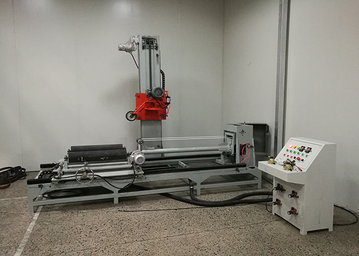 11kw CNC Polishing Machine Inside / Outside Surface Polished For Small Tanks