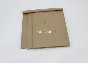 China Courier Brown Kraft Paper Bubble Mailers Recyclable With Custom Pringting factory
