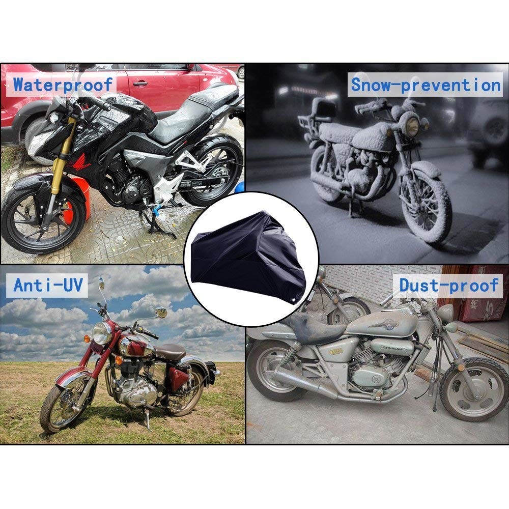 Sport Heavy Duty Motorcycle Cover , Breathable Motorcycle Cover UV Protection