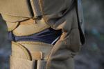 Tactical khaki knee and elbow pads/military pads