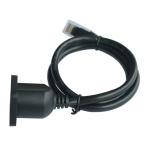 180 Degree RJ45 Extension Cable 8P8C Female Socket To Phone Plug