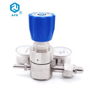 China R11 Hydrogen Natural Gas Regulator , C2h2 Propane Panel Mounting Pressure Reducing Valve on sale