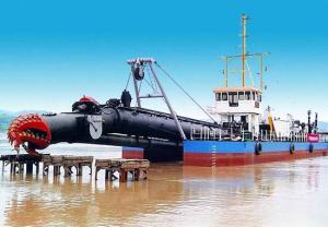 China Riverbed Mining Cutter Suction Dredger High Efficiency Simple Structure factory
