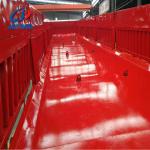 4 Axle 40-60 Ton Drop Side Wall Fence Semi Trailer for Sand Transport Optional