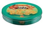 Metal Round Biscuit Cookie Metal Tin Box For Food And Gift Packaging
