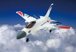 China 2.4G 2CH Electrict RC Glider Airplane ,F16 Hobby models factory