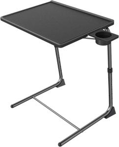 China Adjustable Folding Tv Tray Table for Livingroom Home Furniture 6 Heights and 3 Tilt Angles factory
