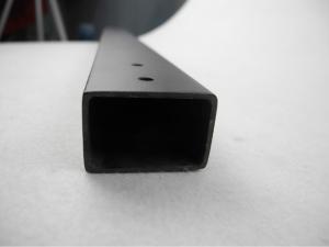 China Construction use Full Carbon Fiber Rectangular Tube Good vibration resistance factory