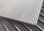 Welded Johnson Wedge Wire Screens 100 Micron 0.02mm Slot Flange