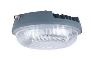 China Round Retrofit led gas station canopy lights , 80W 120W under canopy lighting factory