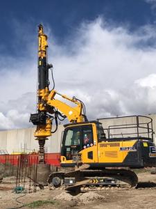 China Highway Construction Hydraulic Rig Piling Max. Drilling Depth 24m Max. Drilling Diameter 1200mm High Stability Low Cost factory