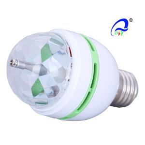 China 3W E27 RGB Full Color LED Christmas Light Auto Rotating Stage Effect For DJ Disco factory