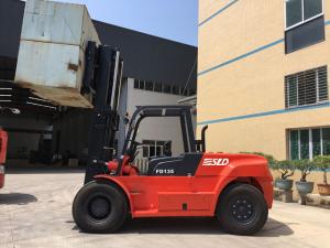 China Customized 45-90 Degree Tilt Heavy Duty Forklift With 600mm Load Center factory