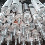 Stainless Steel Flexible Roller Conveyor , Automatic Roller Conveyor 0.4kW -
