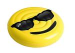 Giant Facial Expression Emoji Island Laugh Cry Inflatable Swimming Pool Float