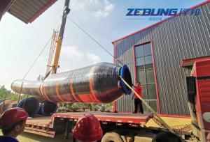 China Large Diameter Dredging Rubber Hose For Port Rebuilt factory
