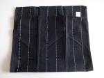 Yarn Dyed Kitchen Towel Black with White Strip 16x28inch
