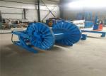 Green Color PVC Wire Coating Equipment , PVC Coating Line High Performance