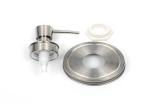 Mason Jar Lotion Dispenser Pump Top , Clip Lock Stainless Steel Lotion Pump