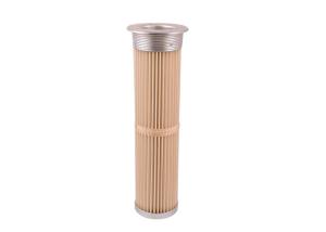 China 5um,0.5um,2um,0.2um Synthetic Fiber Dust Air filter Cartridge Inner Galvanized Mesh With Open Steel Plate factory