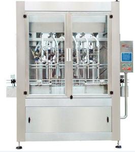 China Cosmetic Automatic Liquid Filling Capping And Labeling Machine factory