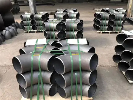 Durable Copper Nickel Elbow With Welded Connection And Polishing Treatment Customized Size Customized Logo