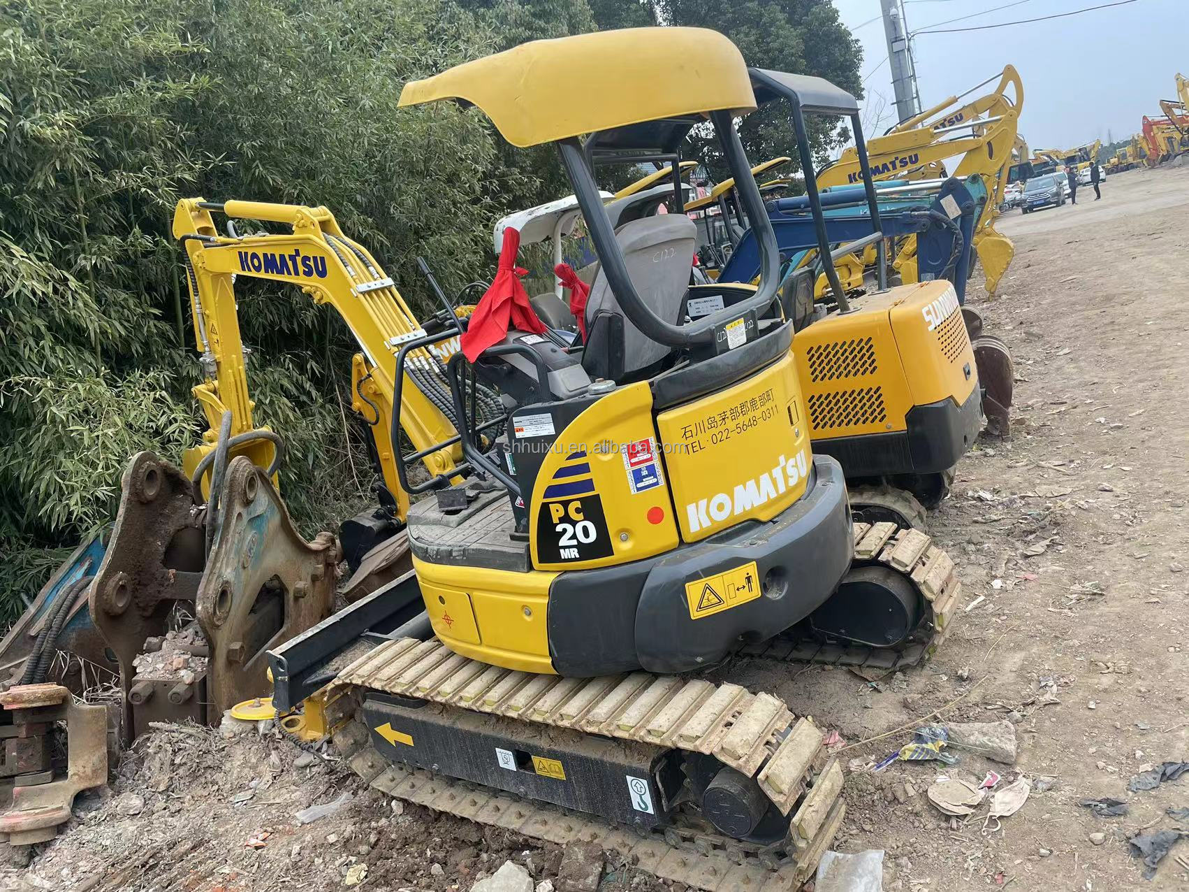 Used komatsu excavator PC20 without cab Komatsu excavator used excav komatsu