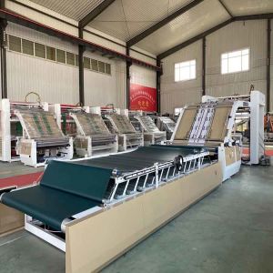 Flute Laminating Machine 200m/Min 1200mm Max Unwinding Diameter 800mm