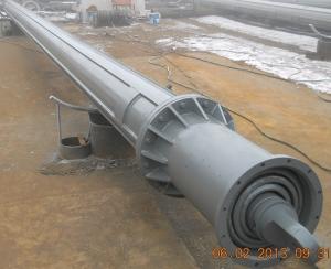 China Rotary Drilling Rig Parts 6 Sections Friction Kelly Bar Bored Piling Accessories factory
