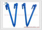 High quality PP or ABS plastic tent peg for outdoor camping 6 in.