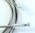 Exactcables Steel Armored Crossed Cat5e Network Cable 2m Lan Cable Slim STP LSZH