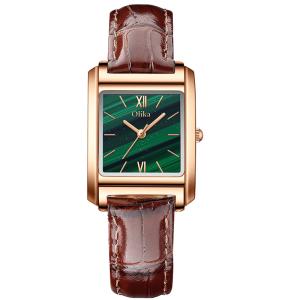 China Luxury Copper Material Dial Quartz Wrist Watch Men Mesh Strap Skeleton factory