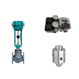 Pneumatic Control Valve With Masoneilan SVI2-21113111 Valve Positioner And