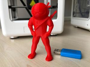 China Easthreed Portable Gift 3D Printer , Orange / White Mini Digital Printing Machine factory