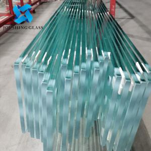 China 6mm 8mm 10mm Super Clear Tempered Glass For Railings factory