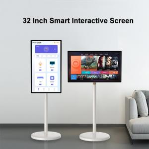 China New Trend Screen 32 Inch StandbyME Floor Standing Smart TV Indoor Android Lcd Touch Screen factory