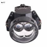 5500K LED Headlight Low 38W High 68W Light Weight Aluminum Lens for Auto CAD