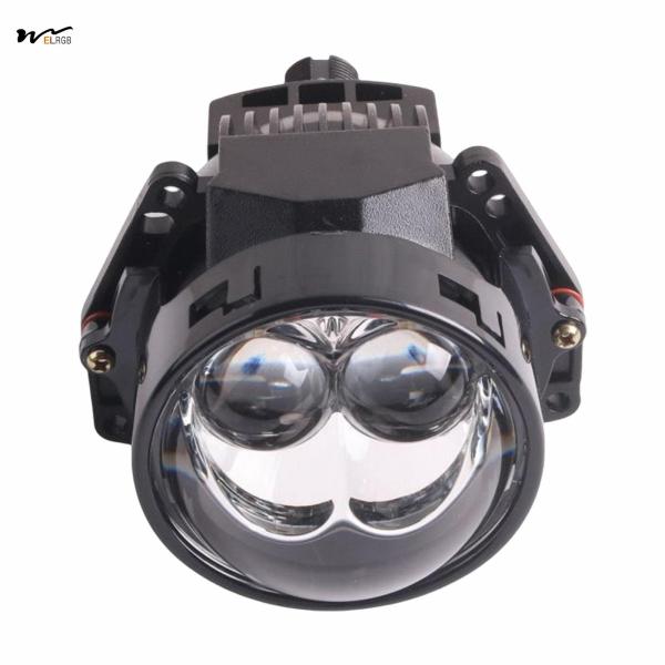 5500K LED Headlight Low 38W High 68W Light Weight Aluminum Lens for Auto CAD