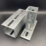Galvanized Steel 40x12mm Slotted Custom Square Channel Accessories